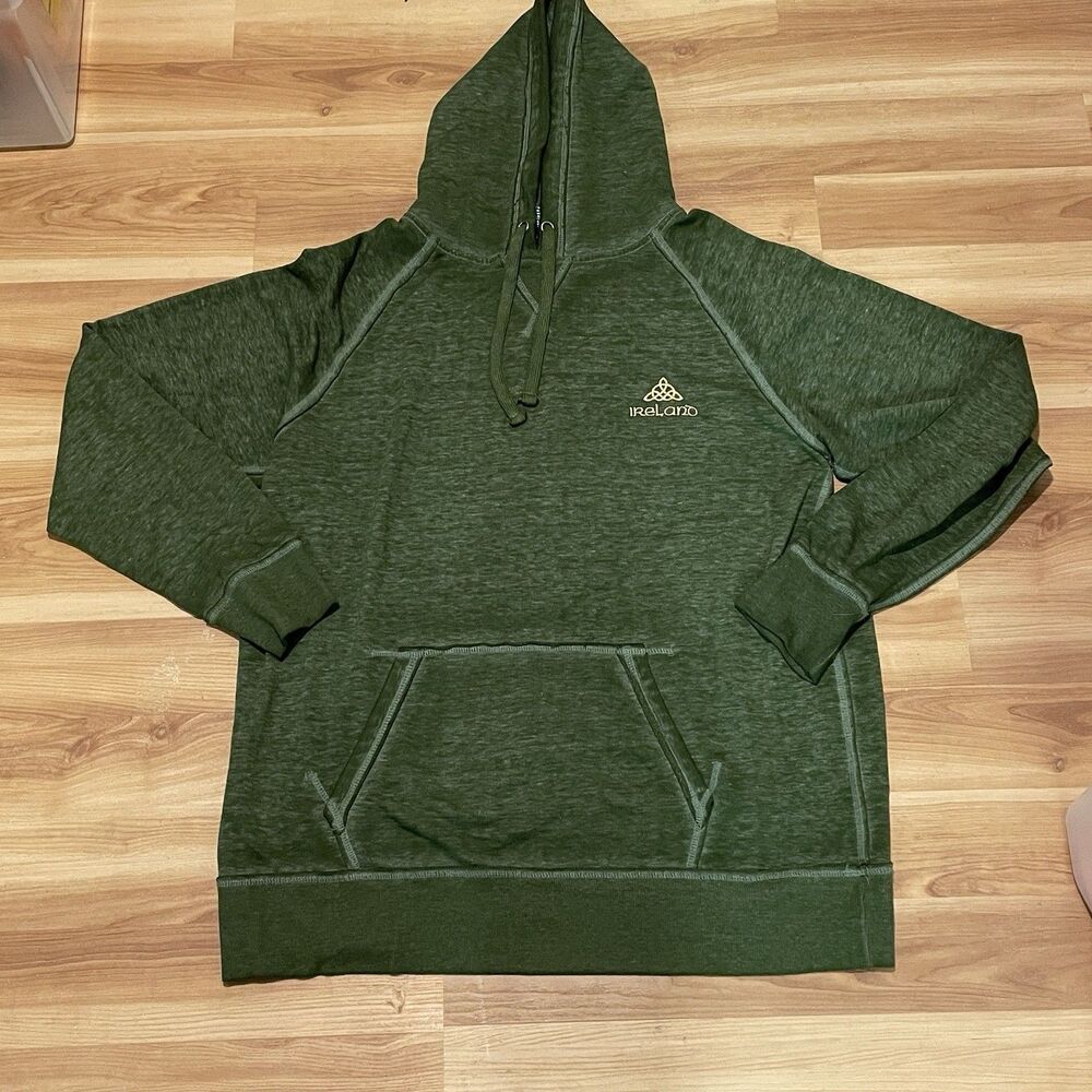 Green Trinity Ireland Hoodie The Irish Boutique Men's XXL St. Patty's Day